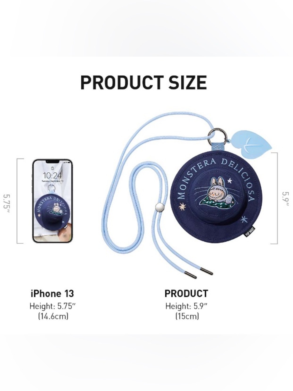 POP MART The Monsters LABUBU Fall In Wild Bucket Hat Mini Bag, Confirmed - Picture 7 of 7